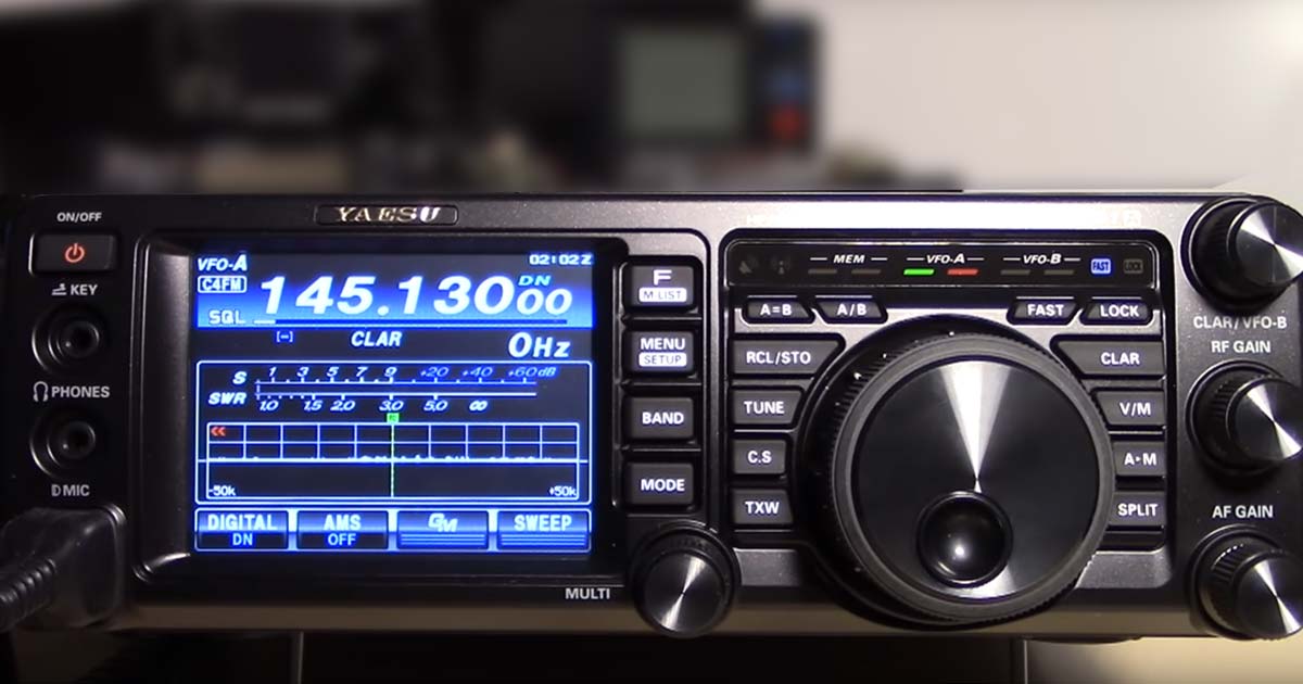 Yaesu ft 991A plus yaesu MD 100