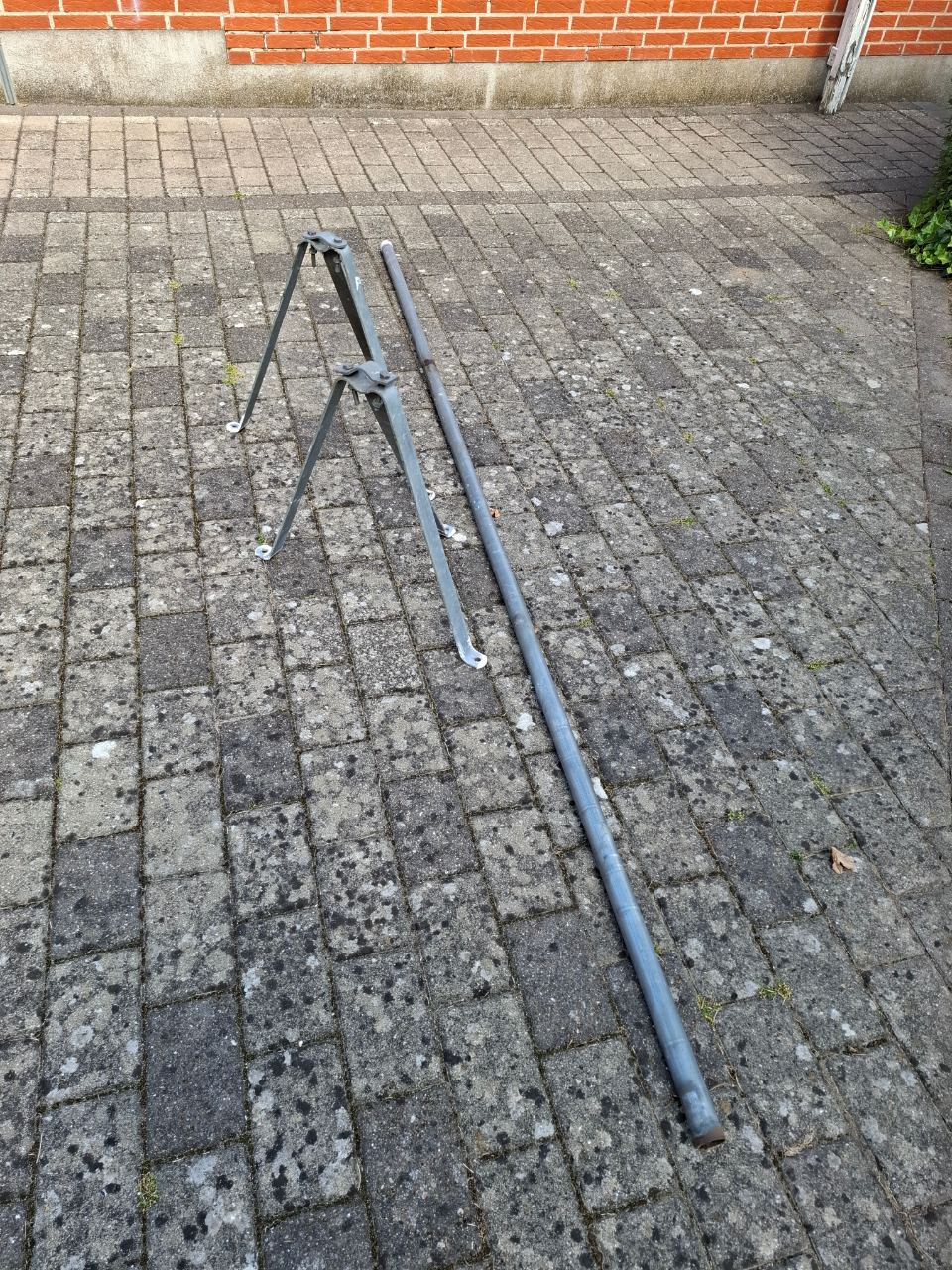 Gavl beslag med 3m rør