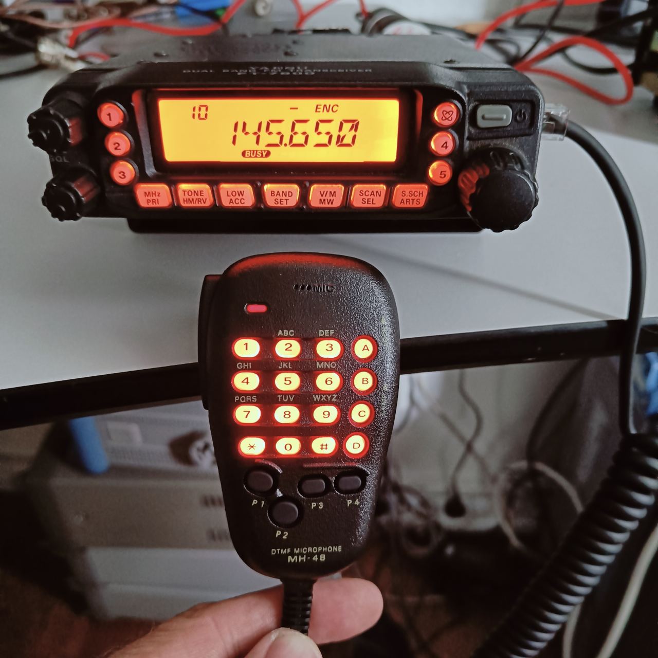 Yaesu FT-7800E Dual Band FM Transceiver incl AM/FM RX 108-520/700-999MHz