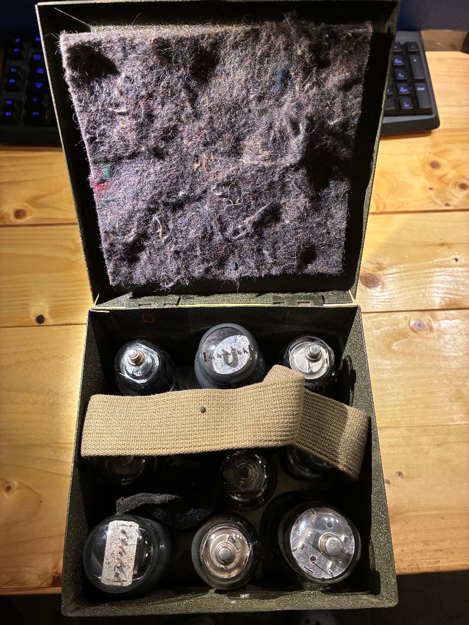 Rørsæt, fra 2 verdenskrig.
