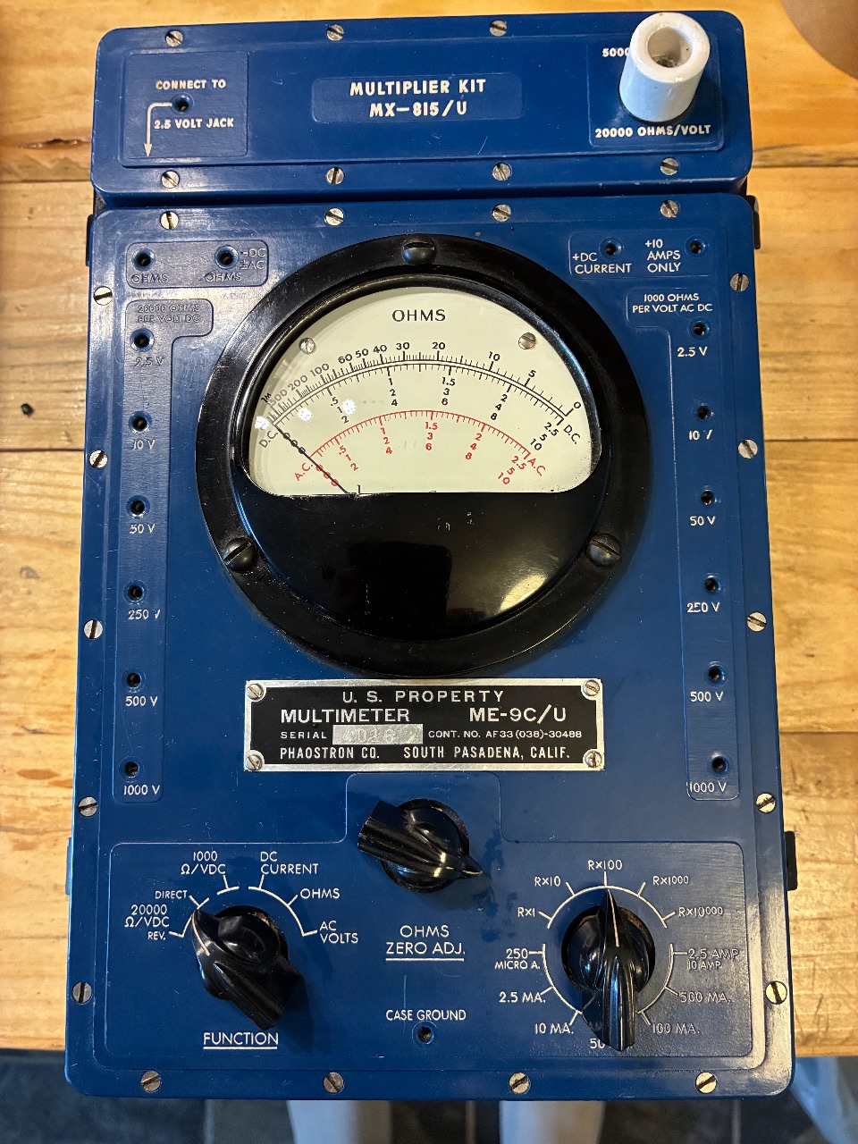 Multimeter, USA