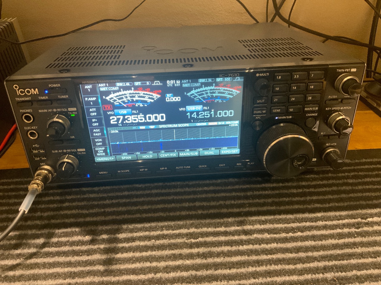 Icom 7610 - mere radio for pengene end en Icom 7300 MKII