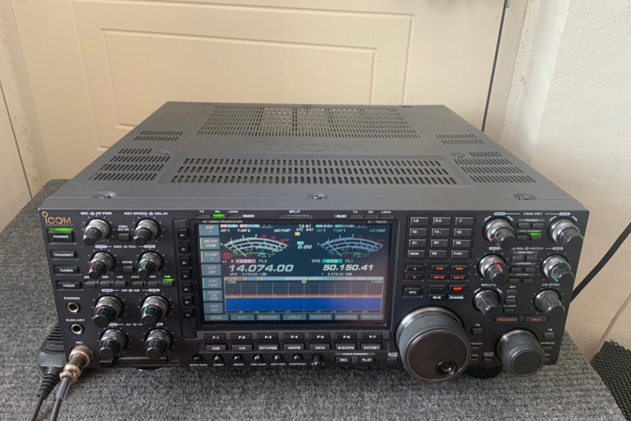Icom IC-7800 BUD MODTAGES