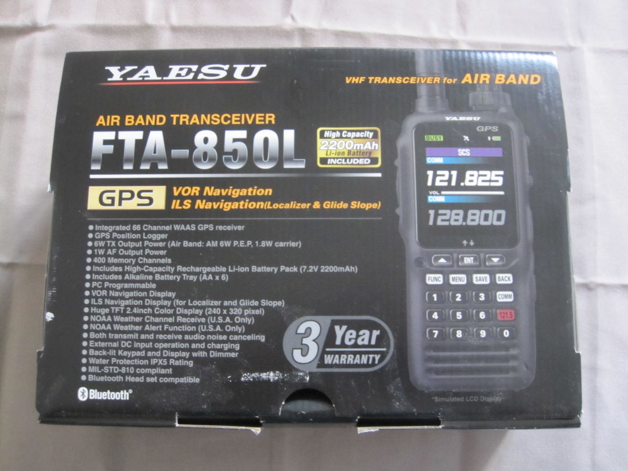 Fin Yaesu FTA-850L sælges