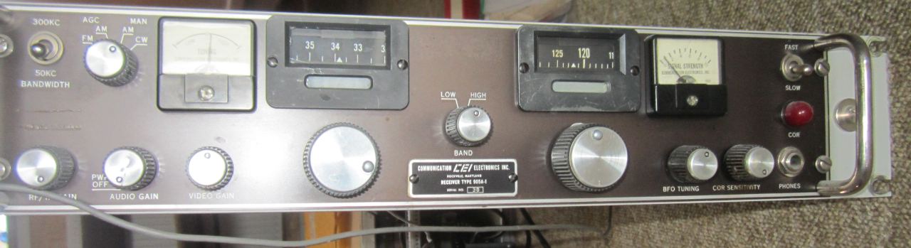 Communication Electronics Inc. (CEI) vintage 905A VHF/UHF surveillance receiver