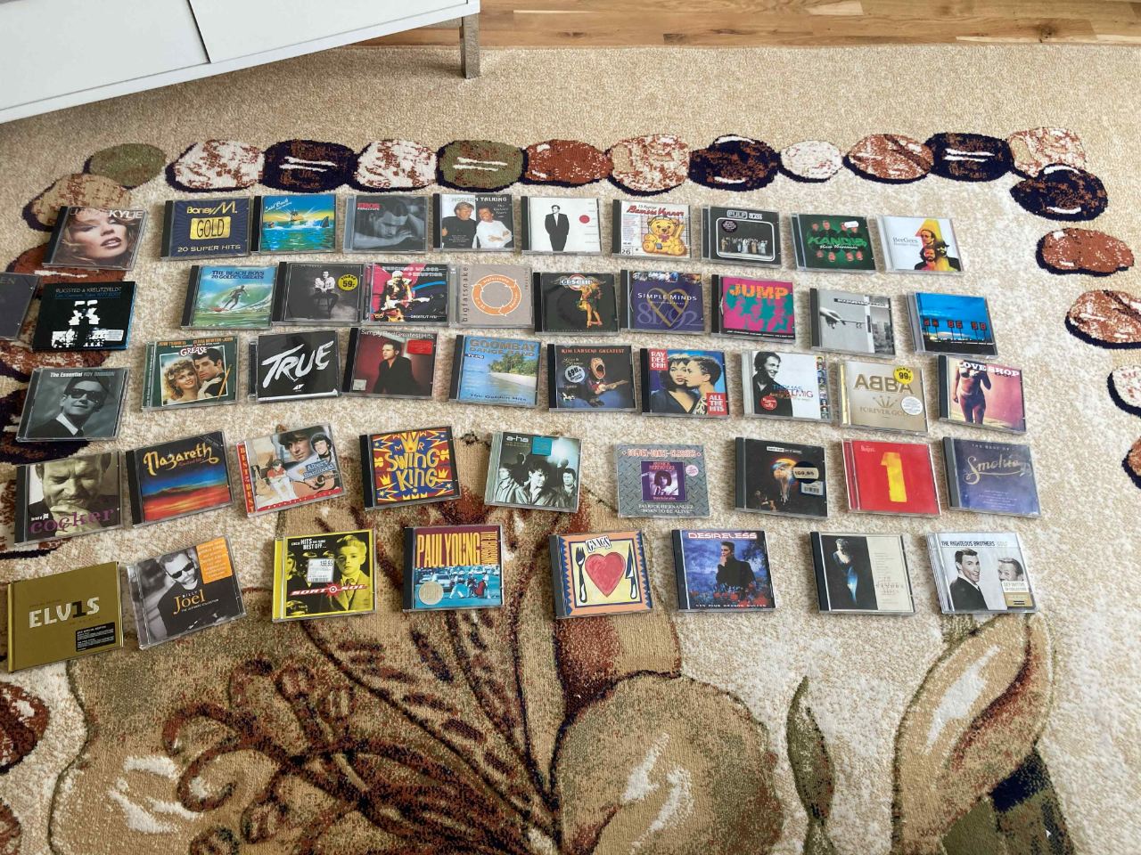 CD samling med kendte kunstnere 48 stk i super stand