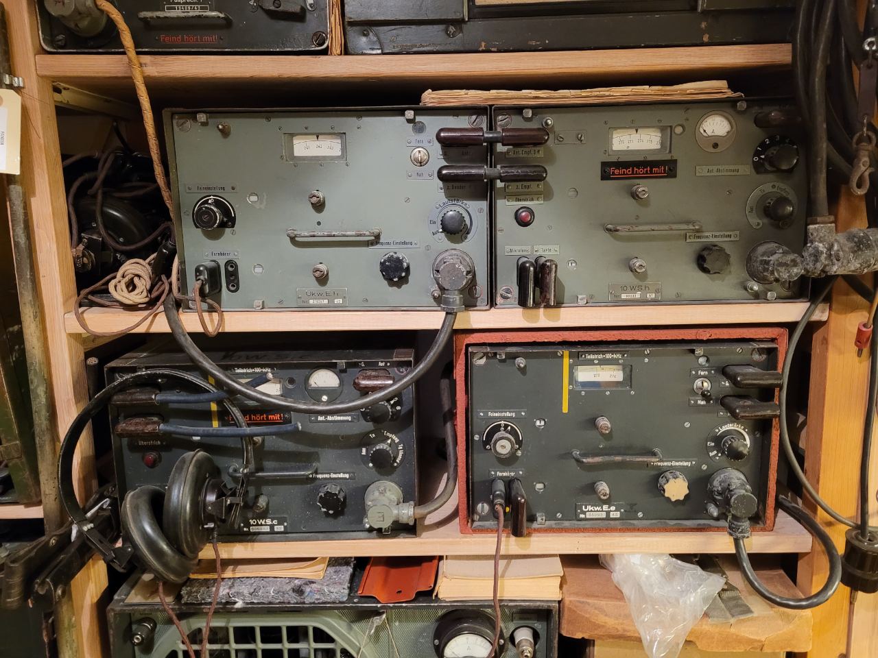 Tysk radio udstyr