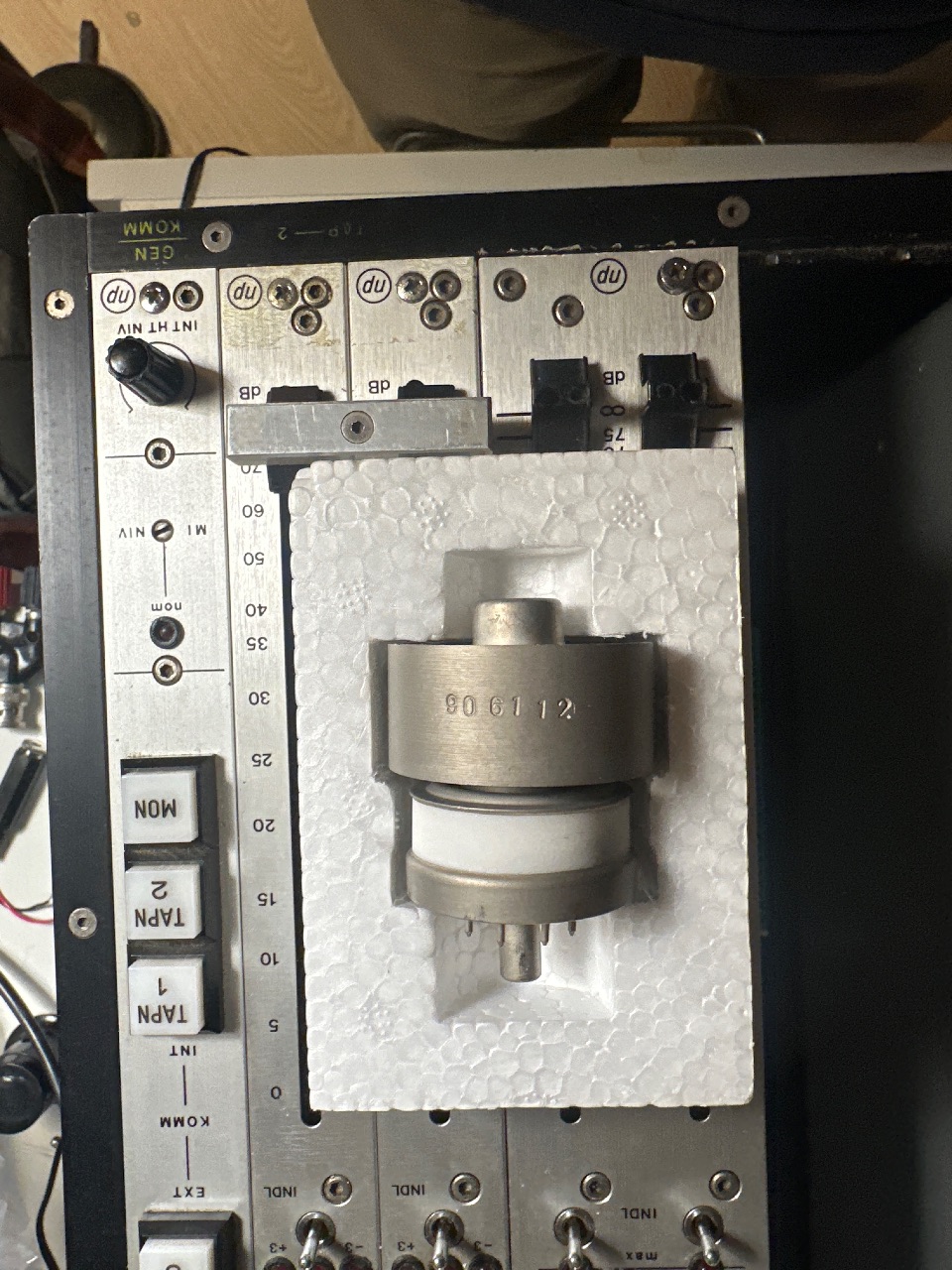4CX250B – ubrugt senderør / RF-effekttetrode