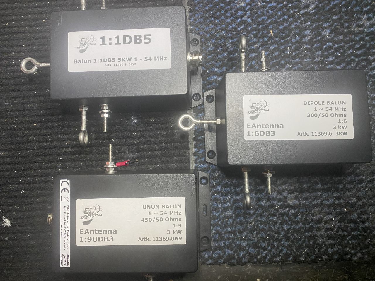 3 x HIGH PWR BALUNS/ UNUN