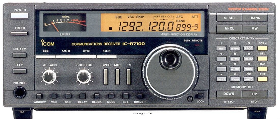 Icom IC-R7100 købes.