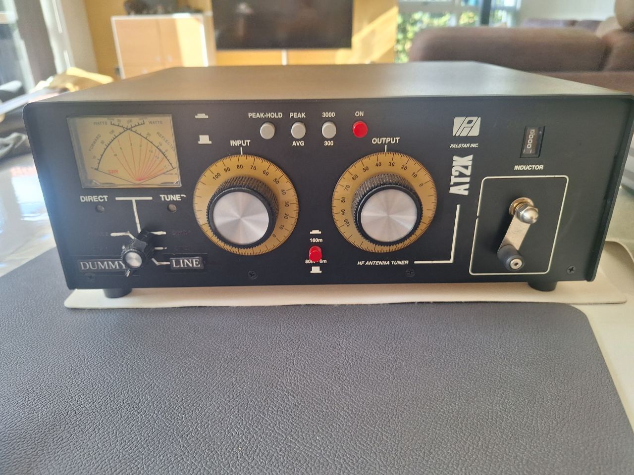 Palstar AT2K 2 kW manuel antennetuner