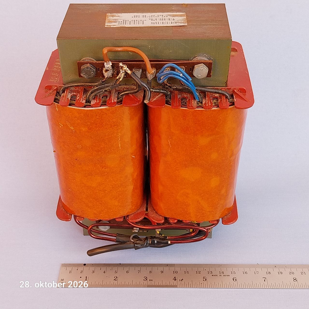 Transformator 46VAC 1,3 kVA