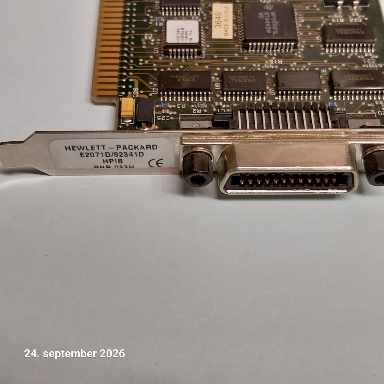 HPIB (IEEE 488) PC indstikskort