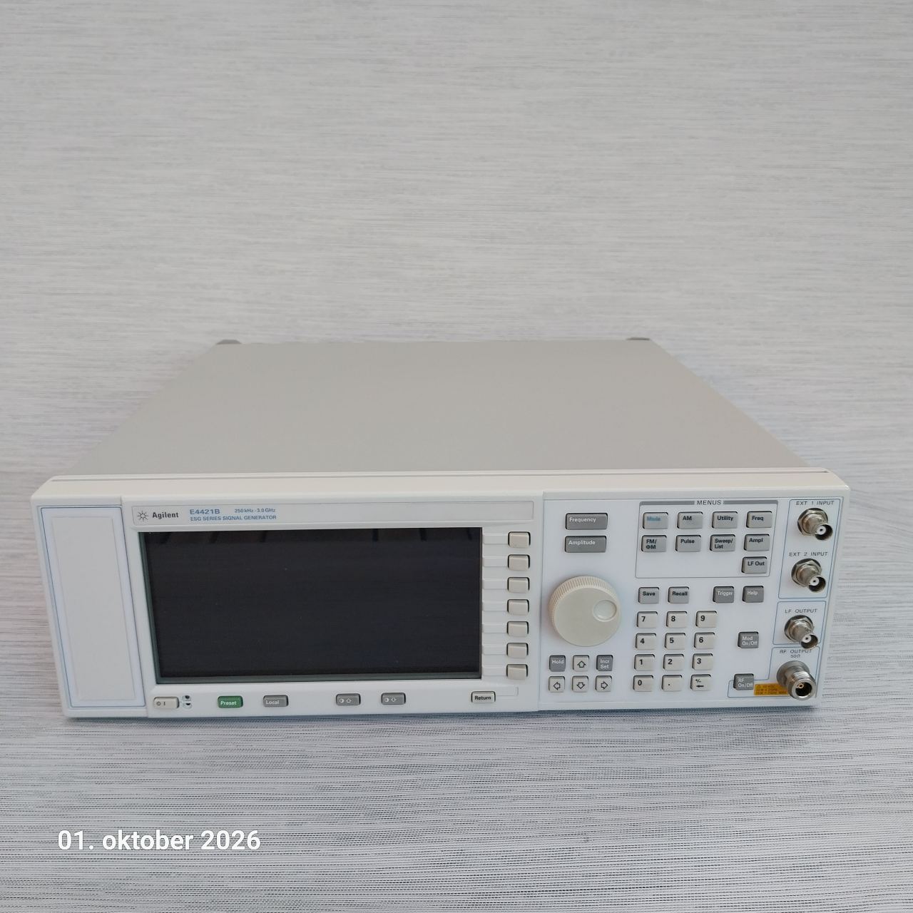 HP/Agilent signalgenerator