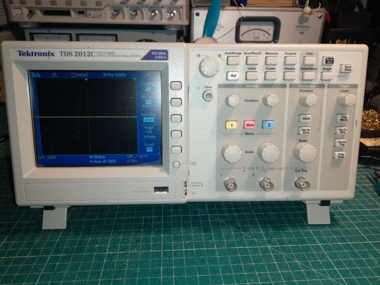 Tektronix TDS 2012C 100MHz 2GS/s 'skop