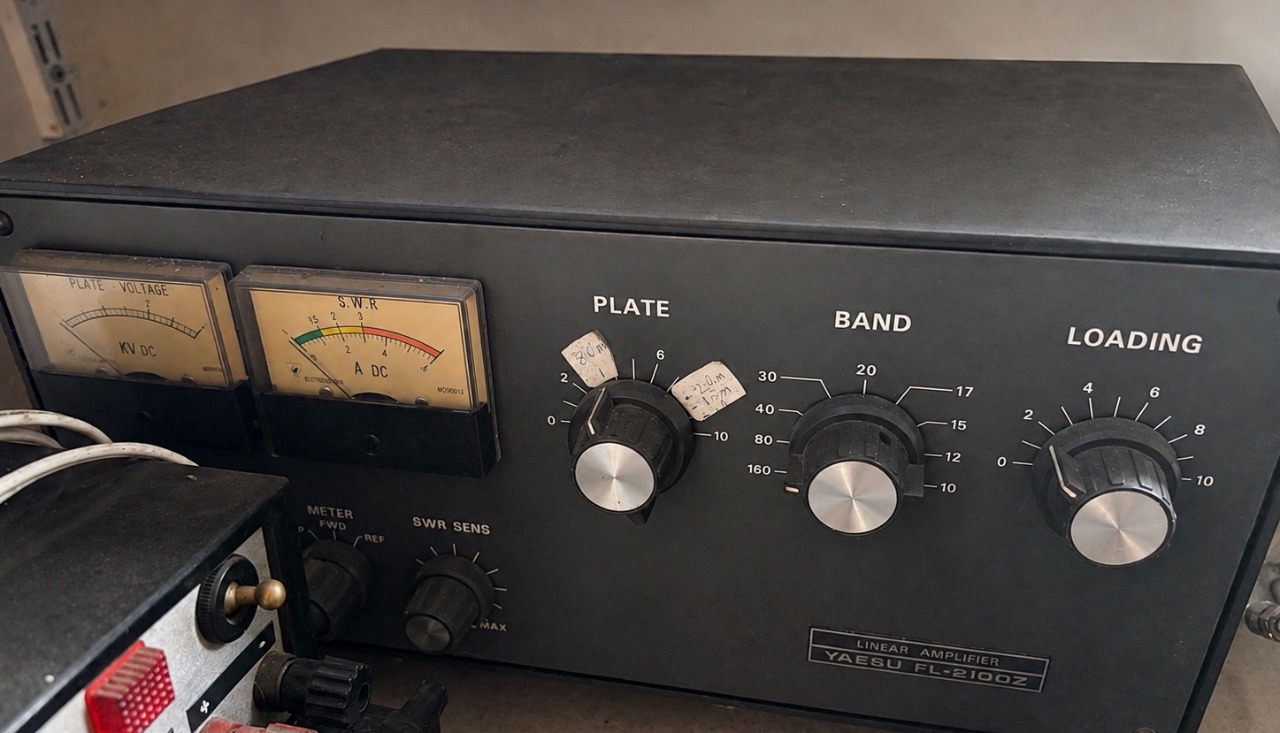 Klassisk Yaesu FL-2100Z HF PA-trin