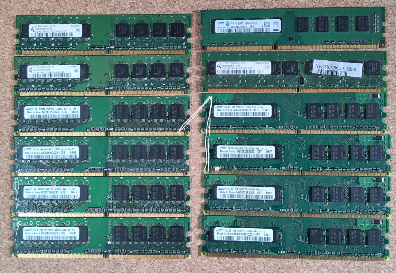 RAM print , FLERE TYPER
