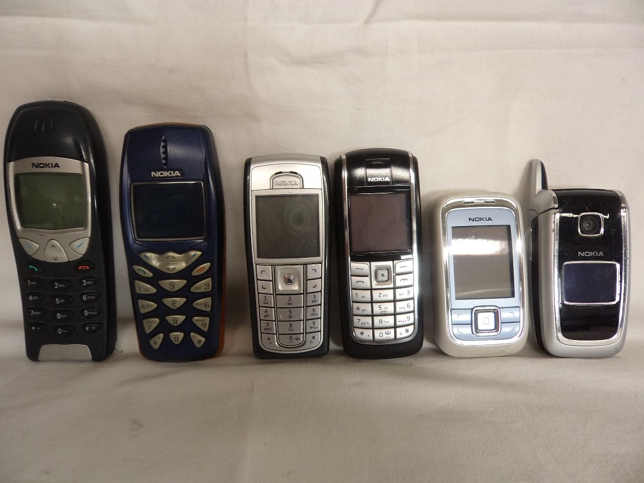 Forskellige brugbar mobiltelefoner