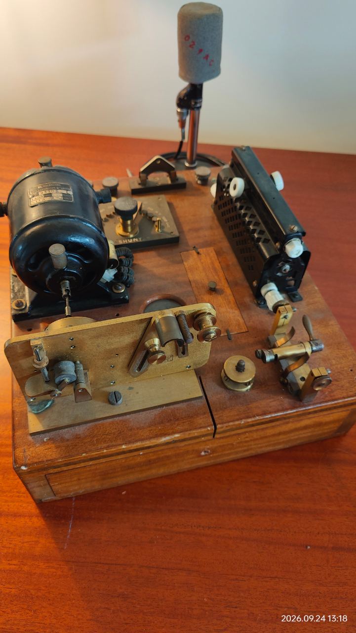 Wheatstone-Morse telegrafapparate