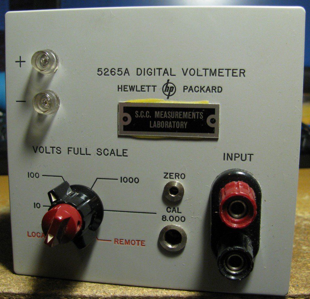 HP 5265a voltmeter plugin.
