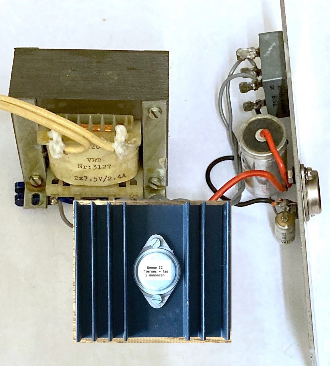 Transformator og 5 Volt PS