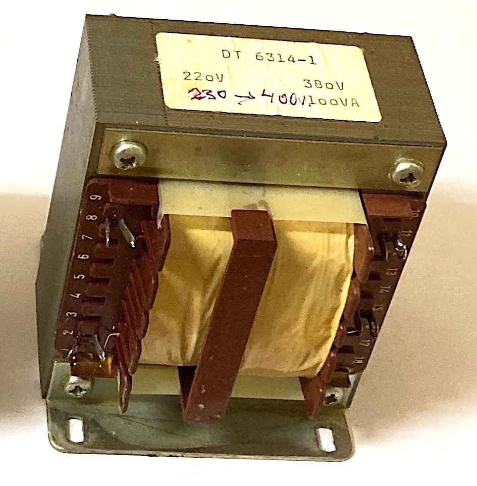 Transformator 230 -> 400 Volt