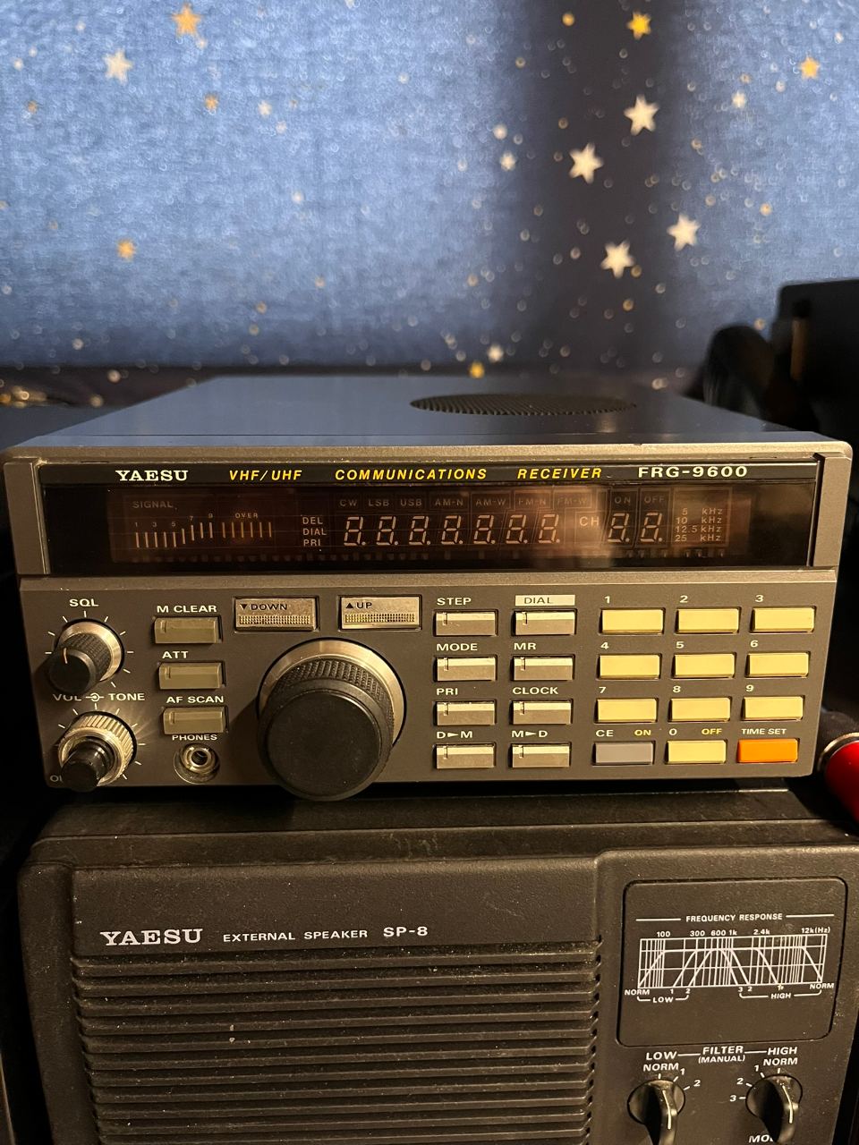 Yaesu FRG-9600 – VHF/UHF-modtager og scanner