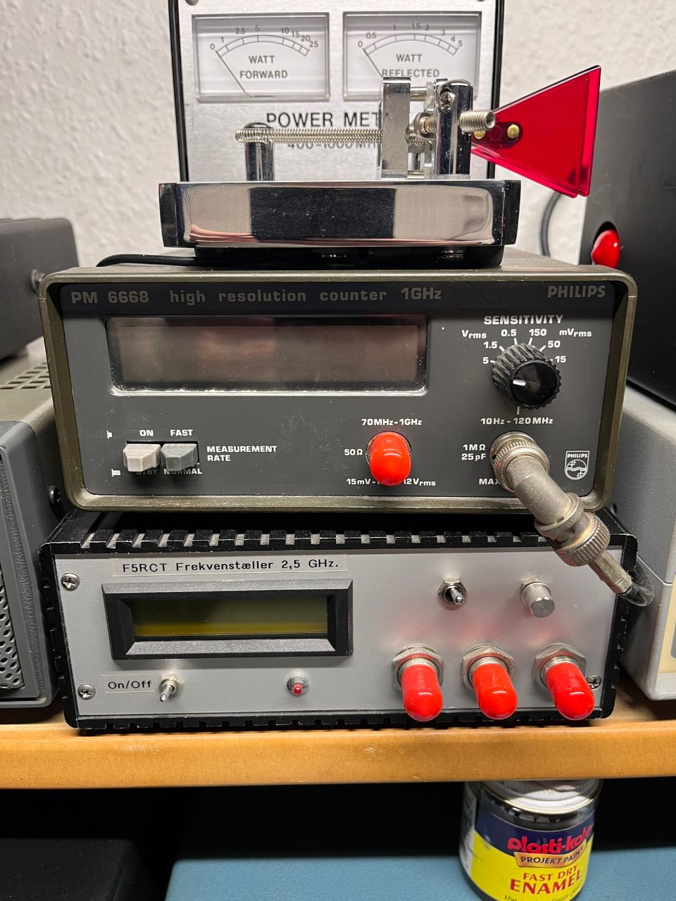 Philips PM6668 – frekvenstæller op til 1 GHz