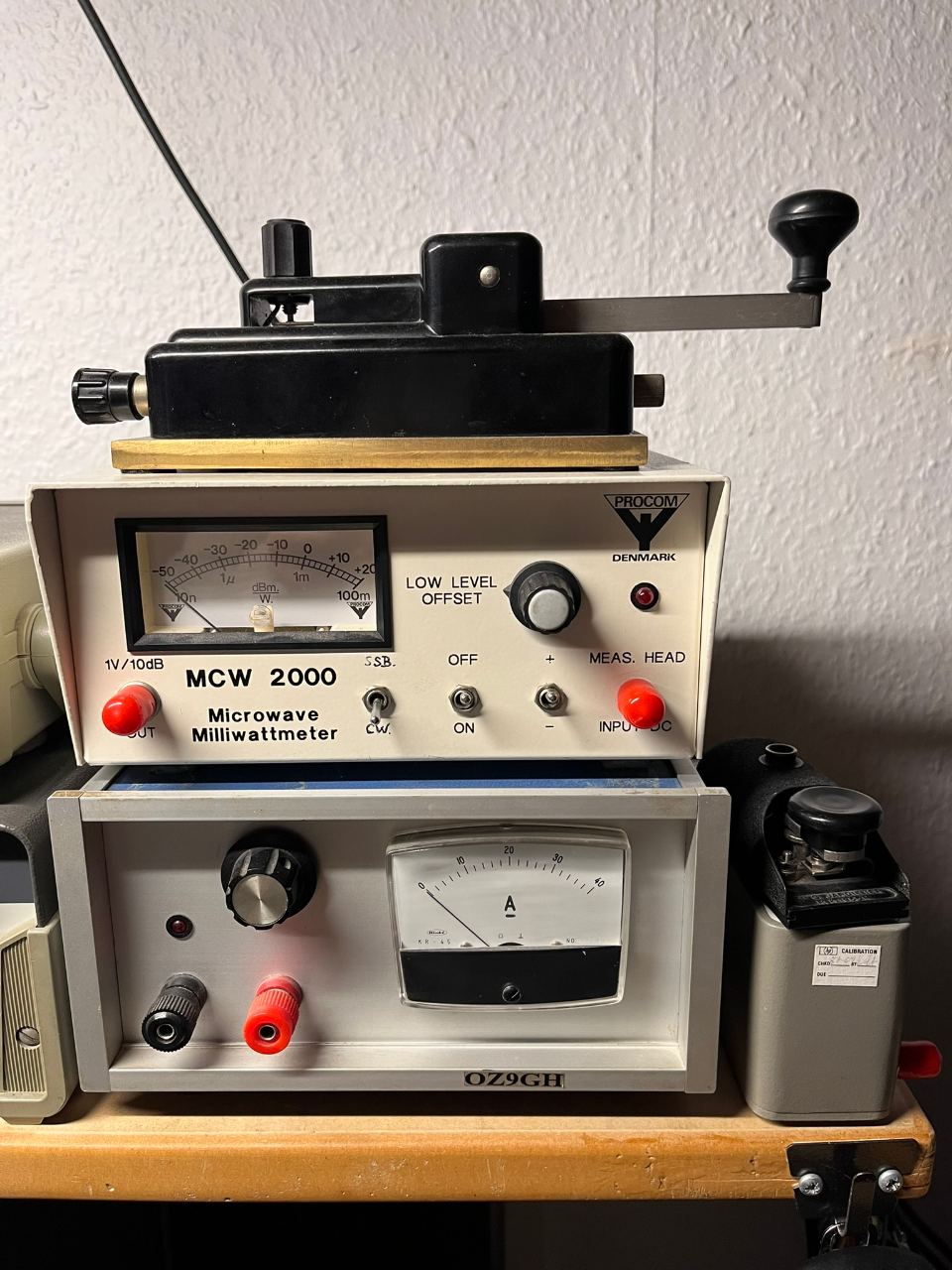 Procom MCW 2000 – mikrobølge-milliwattmeter