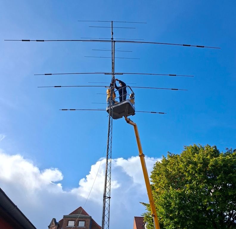 Mosley TA-63-N 6 bånd HF-antenne, brugt.