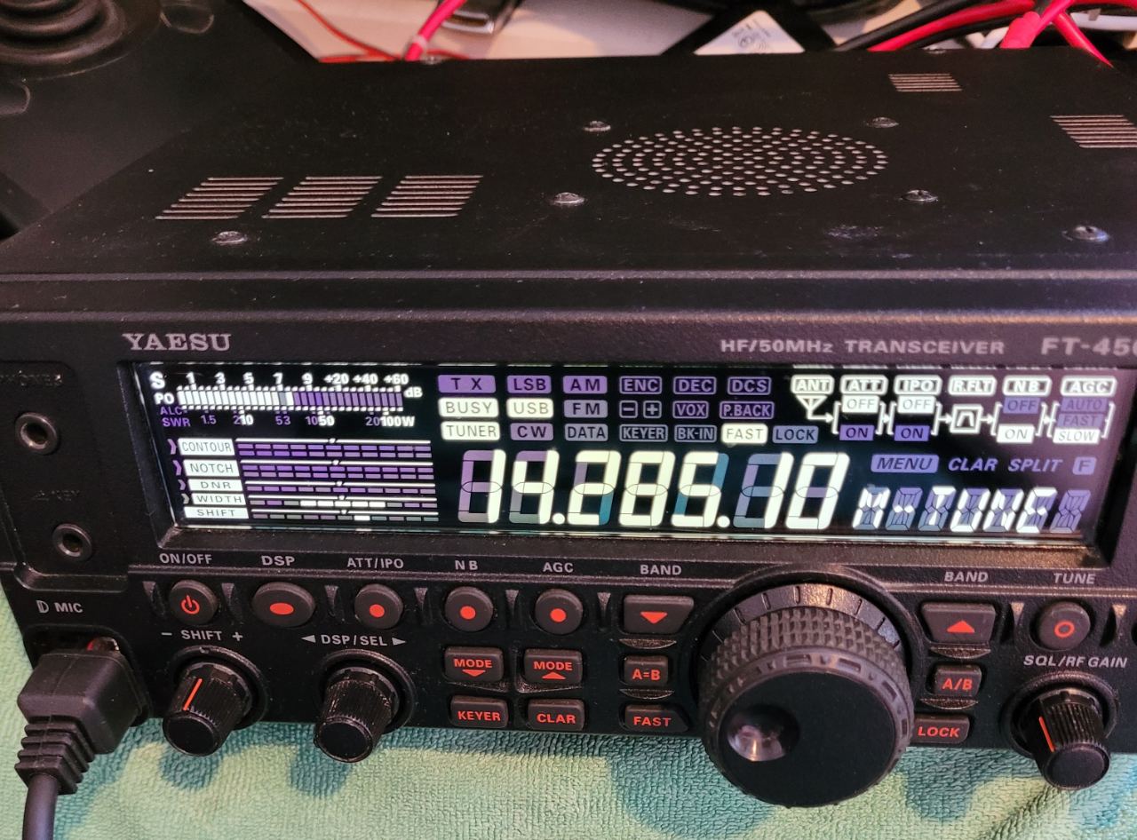 Yaesu FT 450 næsten mint condition