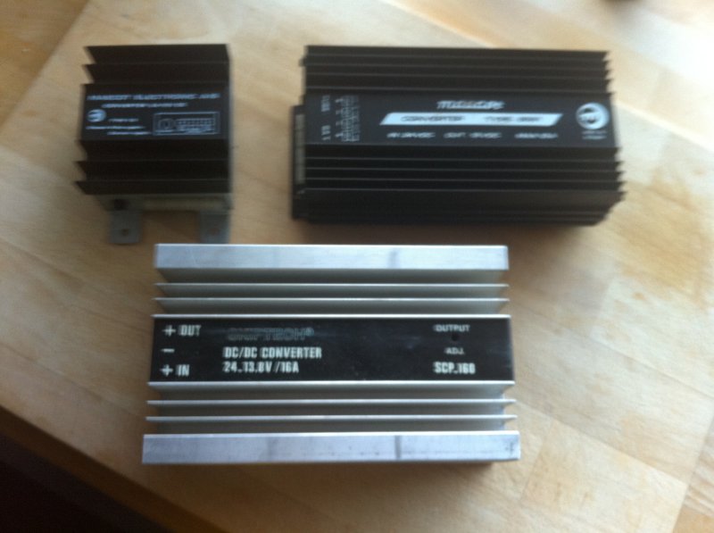 Omformer 24 til 12 Volt DC