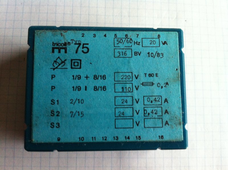2x24V printtrafo