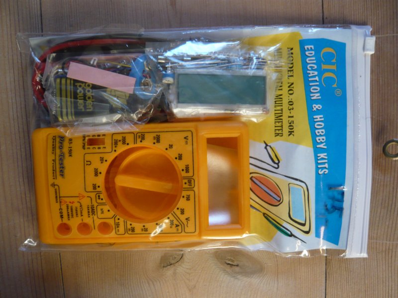 Dig. multimeter byggesæt