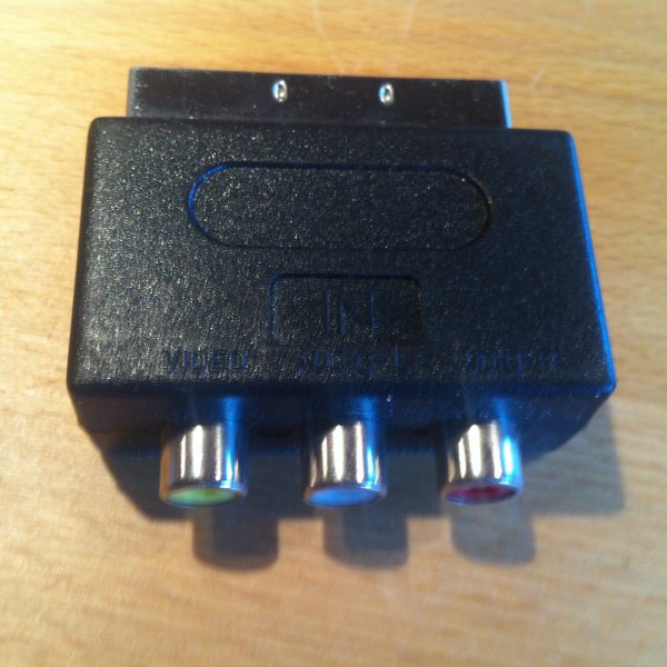 Scart / RCA-PHONO omsætter