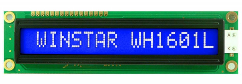 LCD display Winstar wh1601l