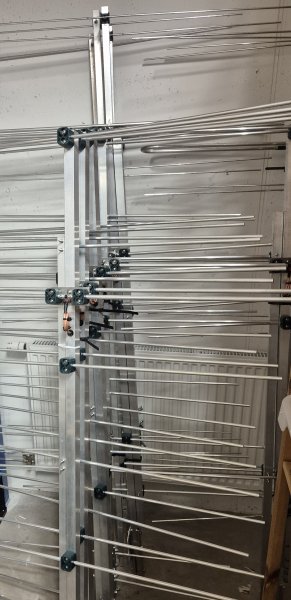 7-El.-Ultra-Wideband-Yagi 50 Ohm, 6 MHz SWR < 1,15
