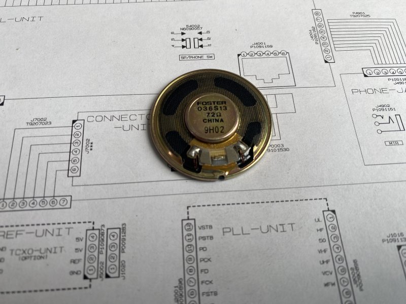 SPEAKER T036S13Y2611 0.2W/7.2