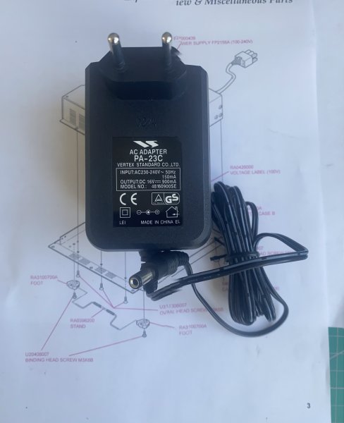 PA-23C 16 Volt 900mA