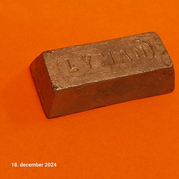 Støbebly/tin