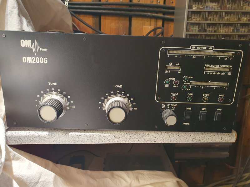 6 m PA-trin OM2006, 2000w