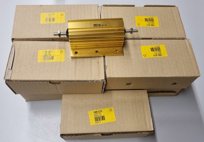 Modstande 4,7R 200W - NYE
