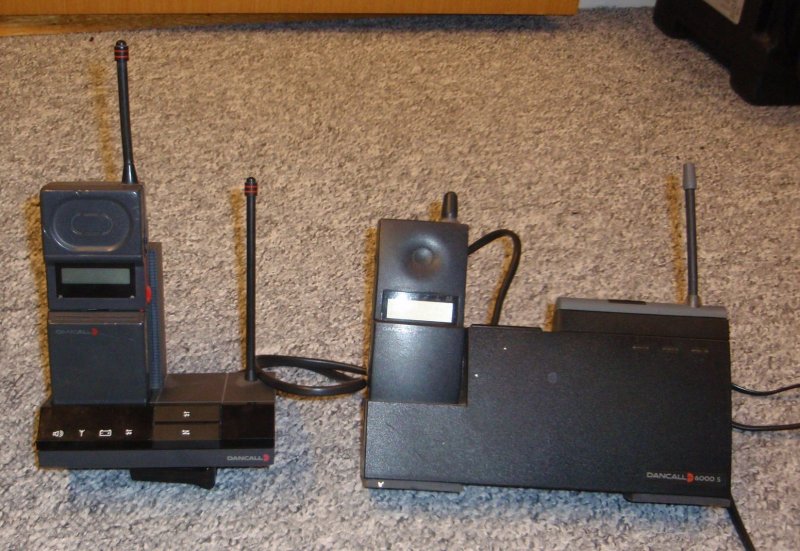 Dancall 5000 & 6000 trådløse telefoner