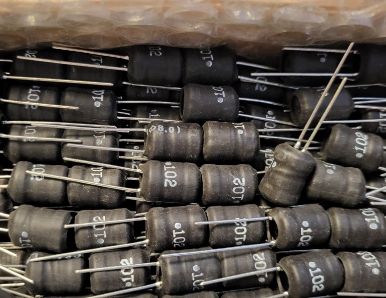 Bourns RLB0914-102KL radial inductor