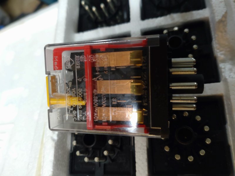 Stikben relæer 60 volt