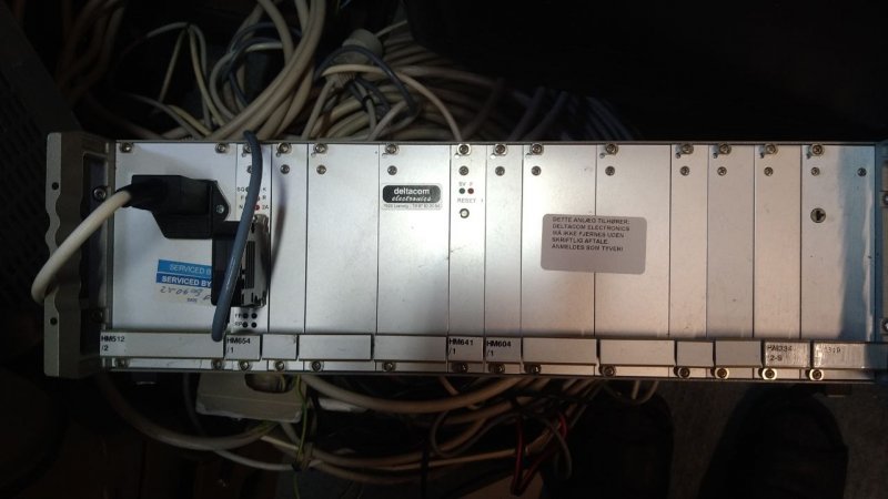 Rack IHM styring