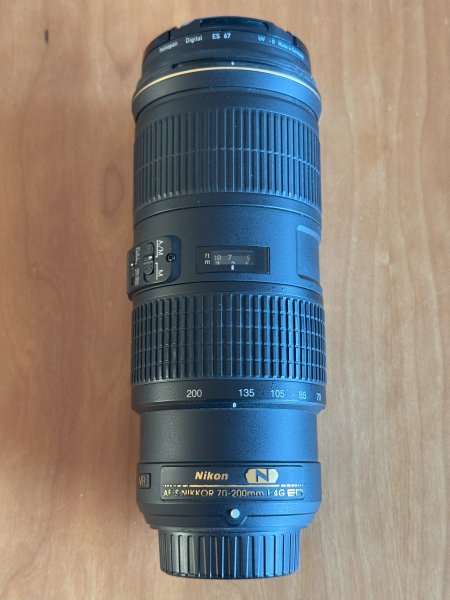 Nikon AF-S NIKKOR 70-200mm/4.0 objektiv