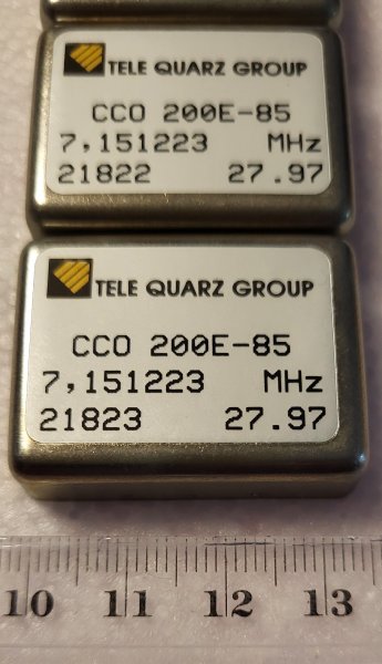 CCO 200-85 TCXO 7.151223 MHZ