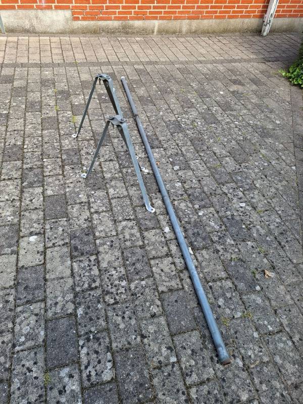 Gavl beslag med 3m rør