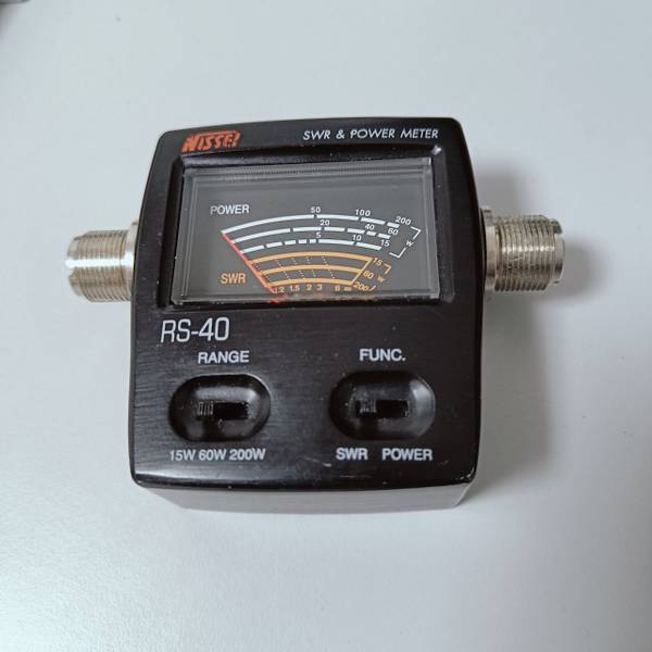Nissei RS-40 SWR & power meter